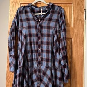 Free people plaid dress